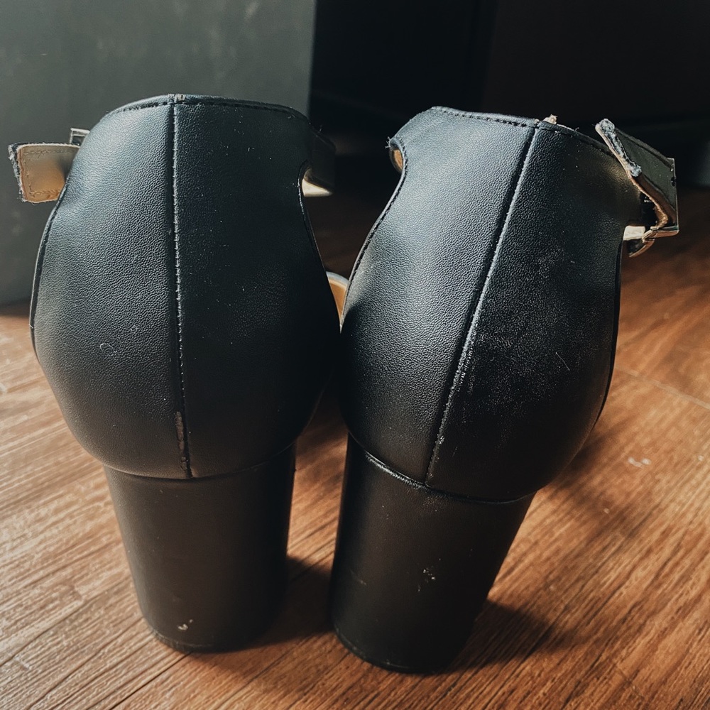 Black heels